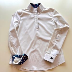 RJ classic equestrian long sleeve show shirt